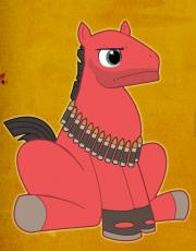 Heavy Weapons Pony